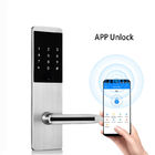 التطبيقات الإلكترونية الذكية قفل الباب كلمة السر الرقمية قفل المنزل الفضة
