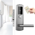 الفولاذ المقاوم للصدأ الإلكترونية الذكية بطاقة RFID فندق نظام قفل الباب مع مفتاح ميكانيكي