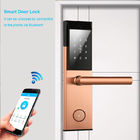 تطبيق WiFi الإلكتروني Sus304 Wifi Front Door Lock قفل بطاريات قلوية للمنزل الذكي