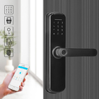 ROHS شقة قفل الباب الذكي DC6V Wifi Fingerprint Digital Keypad Lock