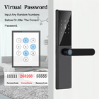 6 في 1 وظائف متعددة الأمن المنزلي قفل الباب ذكي بصمة الأصابع مع تطبيق TTlock
