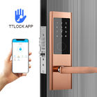 بطاقة ذكية من الفولاذ المقاوم للصدأ كلمة سر شقة قفل باب ذكي مع تطبيق TTlock