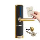 FCC Hotel Smart Door Locks Card شقة سبائك الزنك الإلكترونية