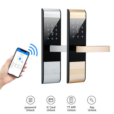 4 في 1 كلمة السر TTlock App Card Smart Keypad قفل الباب للشقة الفندقية مكتب