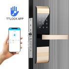 TT Lock APP Control Apartment House Digital Electric Smart Door Lock مع الرمز والبطاقة