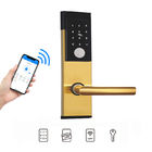 CE FCC TTlock Tuya App Apartment قفل الباب الذكي مع لوحة مفاتيح تعمل باللمس الإلكترونية