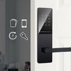 اللون الأسود TTlock أقفال الباب التي تسيطر عليها تطبيق بلوتوث لمكتب الشقة المنزلي