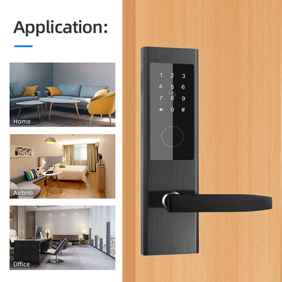 TTlock App Controlled Keyless Digital Door Lock Apartment أقفال الأبواب الذكية