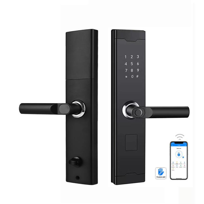 سبائك الألومنيوم بصمة أقفال الأبواب الإلكترونية الذكية غرفة نوم USB قفل الباب بدون مفتاح