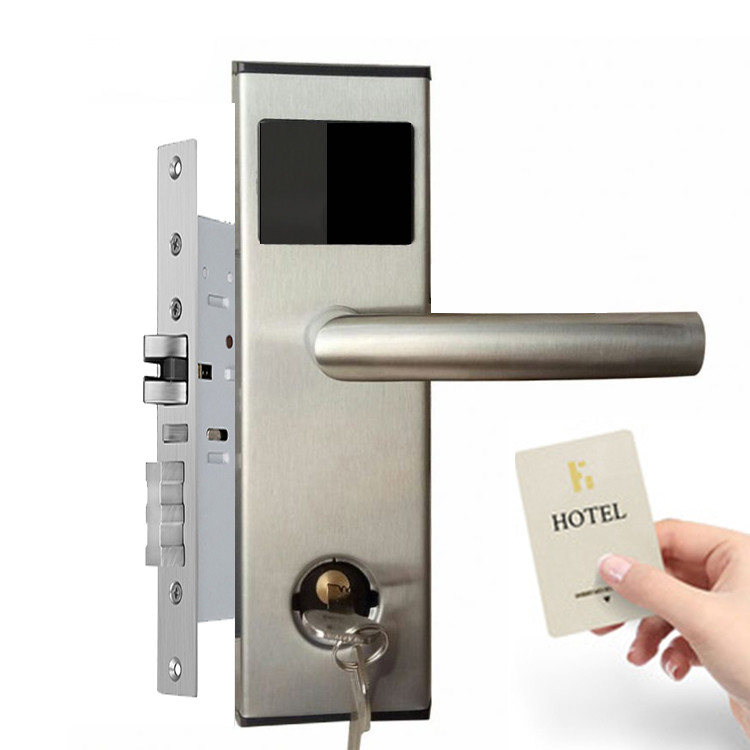 فندق 240 مللي متر قفل باب البطاقة الإلكترونية 125 كيلو هرتز قفل باب قارئ البطاقة
