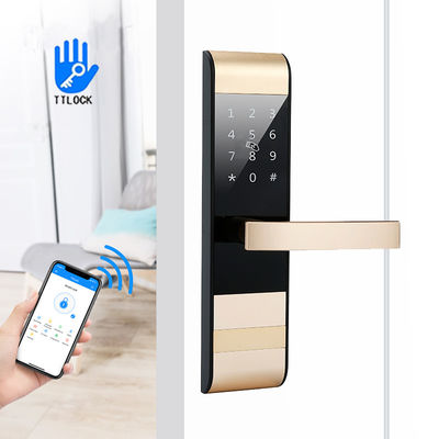 4 في 1 كلمة السر TTlock App Card Smart Keypad قفل الباب للشقة الفندقية مكتب