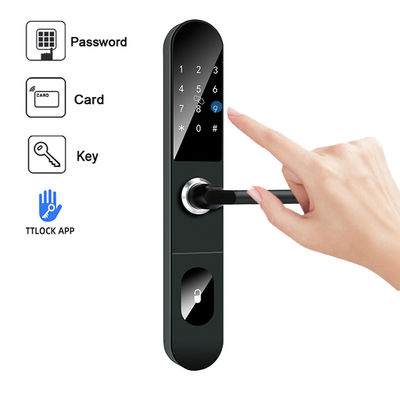 Keycard الرقمية TTlock انزلاق الباب قفل كلمة المرور الذكية 45mm